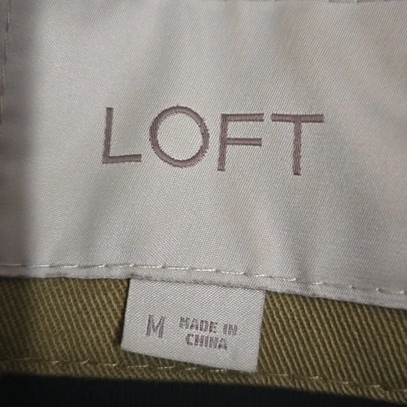 Ann Taylor LOFT Olive Faux Fur Hooded Jacket - Picture 11 of 16